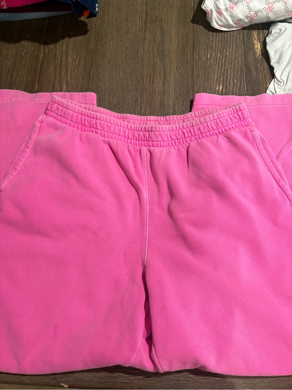 Pink Fleece Sweatpants - Cozy Everyday Bottoms